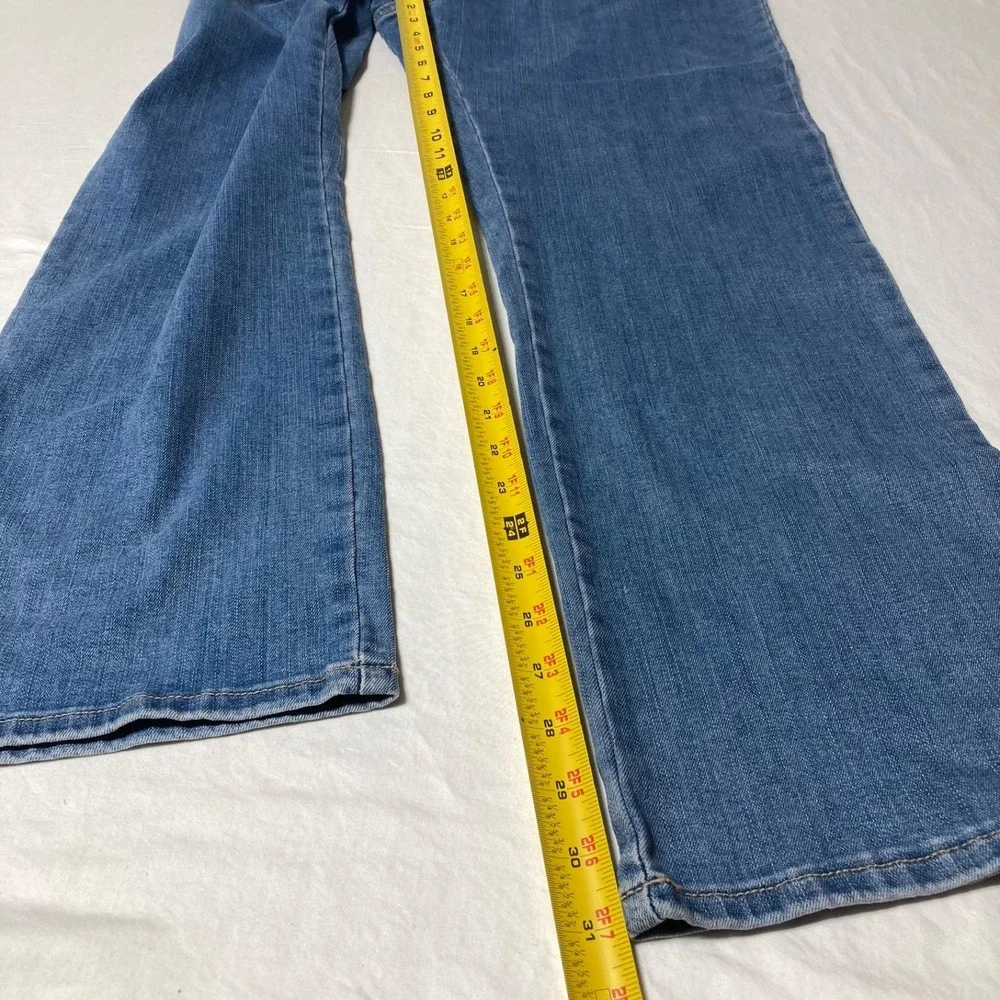 New Lee Women's Jeans Just Below The Waist Stretch Straight‎ Leg Size 16M